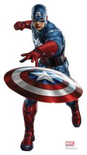   MOVIE CAPTAIN AMERICA LIFESIZE STANDEE STAND UP LICENSED 1183  