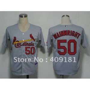   st. louis cardinals 50 wainwright cool base jerseys