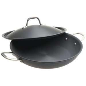 Calphalon Commercial Hard Anodized 12 Inch Pan with Lid  