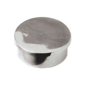    600/1 Polished Stainless Steel Flush End Cap 1 OD