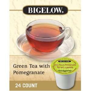 Bigelow Green Tea with Pomegranate * 1 Box of 24 K Cups *  
