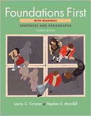 Foundations First with Readings Sentences and Paragraphs, (0312603169 