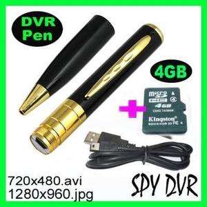   Hidden DVR Audio Video Format Camera Recorder Spy Pen CAM 1280x960