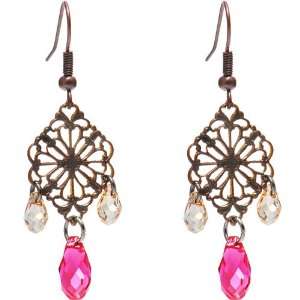  Handcrafted Antique Mystique Earrings MADE WITH SWAROVSKI 