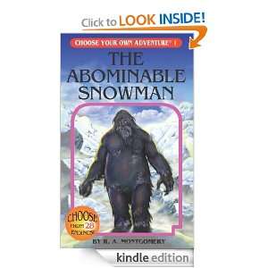 The Abominable Snowman (Choose Your Own Adventure #1) R. A 
