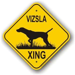  Vizsla Xing   Street Sign   Caution Xing Gift Aluminum 