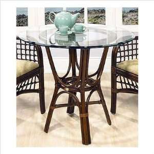  Boca Rattan 22013 S X Delta Café Table Furniture & Decor