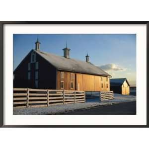  Winter Snowfall Frosts a Barn on the Gettysburg 