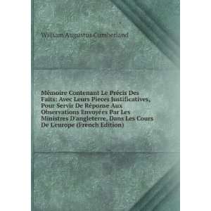   Cours De Leurope (French Edition) William Augustus Cumberland Books
