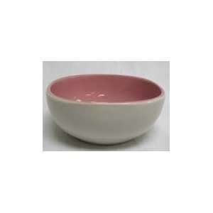 Ethical Stoneware Dish 6770 Square Rim Dog Dish   Pink 