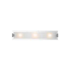 Access Lighting 62257 BS/FST Plasma 3 Light ADA Wall/Vanity Fixture 