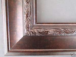 20 x 24  Frame #824D Wide Bronze Ornate Filigree  