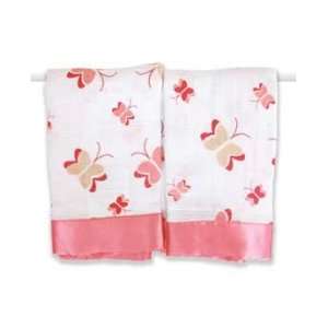    Aden & Anais Issie Security Blanket Set Nay Nay Butterfly Baby