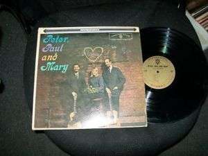 Peter Paul and Mary Self Titled LP Warner Bros 1449 Vg+  