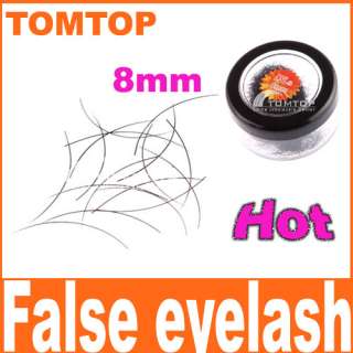 8mm Individual False Fashion Eyelash makeup H1452  
