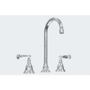 Sigma Faucets 1 021300 Sigma Widespread Bar Faucet Polished Nickel PVD