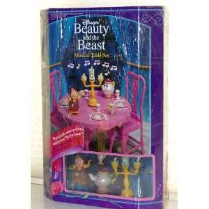  Disneys Beauty and the Beast Musical Table Set 