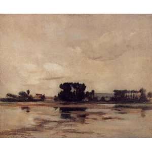  Hand Made Oil Reproduction   John Henry Twachtman   24 x 