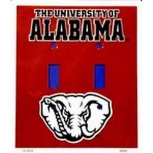  University of Alabama Light Switch Covers (double) Plates 