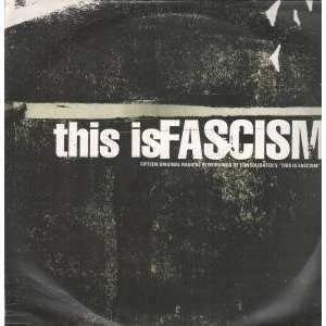   VARIOUS ARTISTS LP (VINYL) UK MC PROJECTS 1996 THIS IS FASCISM Music