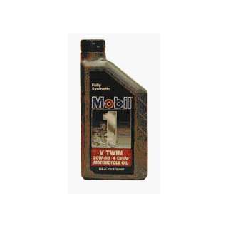  Mobil 1 V Twin 20W 50 Motorcycle Oil Automotive
