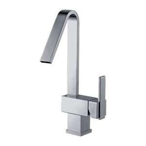  Contemporary Brass Kitchen Faucet   Chrome Finish