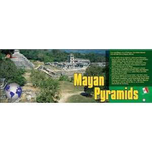  Mayan Pyramids Panoramic Poster