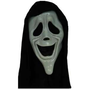  Scream Stalker Ghost Face Scary Movie Spoof Mask with Cowl Official 