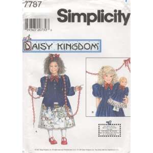    Simplicity Daisy Kingdom Pattern #7787 Arts, Crafts & Sewing