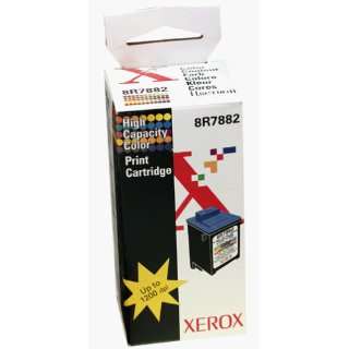  Xerox 8R7882 Hi Cap Color Inkjet Cartridge Electronics