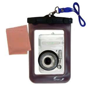   Waterproof Camera Case for the Casio QV R62 * unique floating design