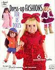 Dress Up Fashions for 18 Dolls ~ Crochet Book ~ NEW