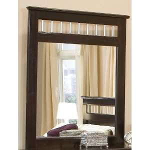 7Th Avenue Panel Mirror In Abby Wood by Standard Furniture