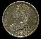 1837 CAPPED BUST HALF DOLLAR VF FREE S&H H304