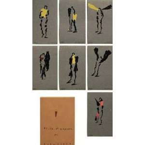     Portfolio de 7 Estampes by Bernard Quesniaux, 7x12