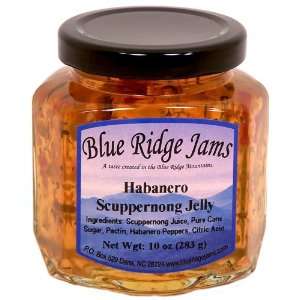 Blue Ridge Jams Habanero Scuppernong Jelly, Set of 3 (10 oz Jars)