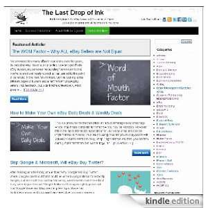  The Last Drop of Ink  eCommerce  &  Blog 