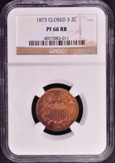 1873 2C NGC PR 66 RB  