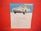 1956 CITROEN DS 19 DS19 BROCHURE CATALOG BOOK FRENCH 56