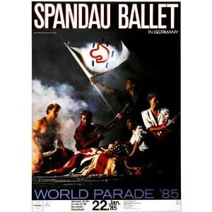Spandau Ballet   Parade 1985   CONCERT   POSTER from GERMANY
