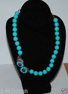 Heidi Daus SEA WORTHY Crystal Accented Beaded Necklace  