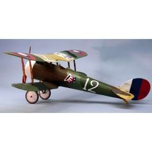 Dumas 35 Wingspan Nieuport 28 WWI BiPlane Wooden Aircraft 