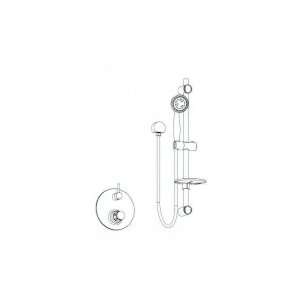  Aqua Brass Belmondo Shower Kit 36173 BN