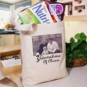  Generations Personalized Photo Tote Bag 