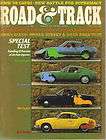 Road & Track 1973 Jul vw bmw detomaso pantera capri car