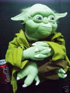 NEW Rare Star Wars Yoda Huge 25x15 Plush Toy Figure  