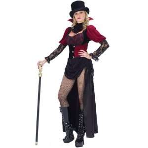  Burlesque Victorian Vampiress Adult Costume Health 