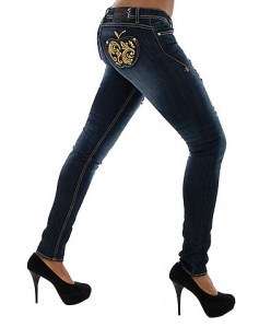   JEANS APPLE BOTTOMS BLUE SKINNY SIZE 3/4 TO 15/16   