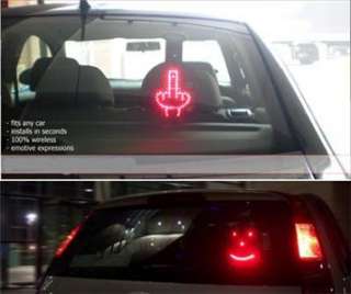 MIDDLE FINGER Drivemocion LED Car 5message Sign CE RoHS  
