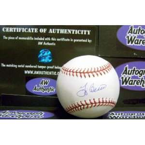 Signed Yogi Berra Ball   Autographed Baseballs  Sports 